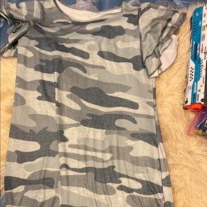 Women’s Camouflage T-Shirt dress
